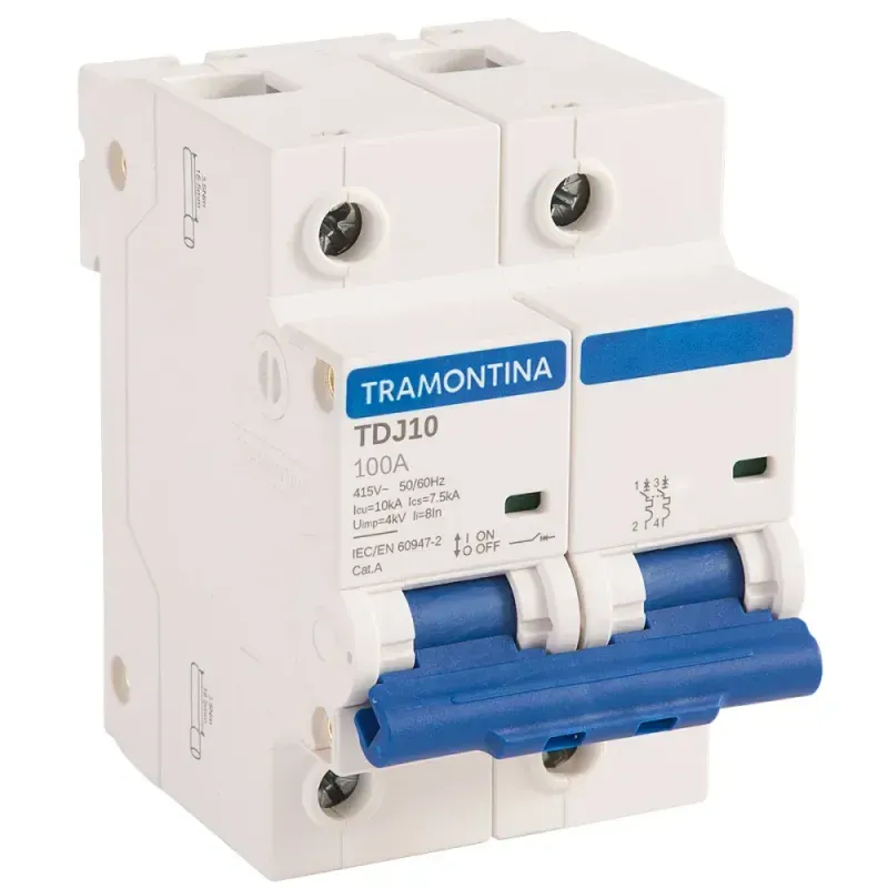 Disjuntor-DIN-Bipolar-TDJ10-100A-10kA-Curva-C-Tramontina