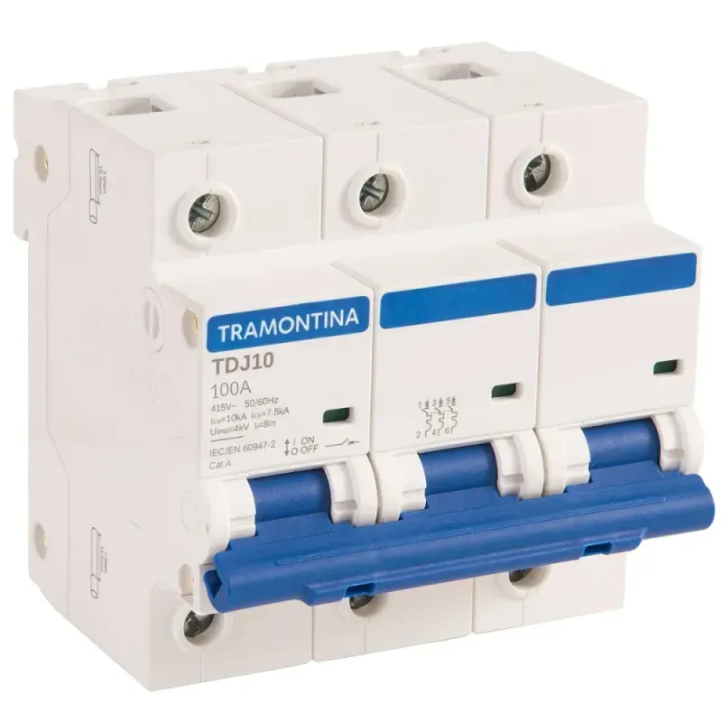 Disjuntor-DIN-Tripolar-TDJ10-100A-10kA-Curva-C-Tramontina