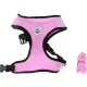 Guia Peitoral para Porte Pequeno Rosa M 5Kg Kala