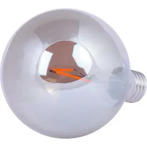 Lâmpada LED Filamento Vintage Globo Fumê G95 Bivolt Liege