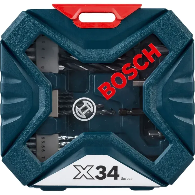 Furadeira-Impacto-GSB450RE-127V-e-Maleta-X-line-34-Pcs-Bosch