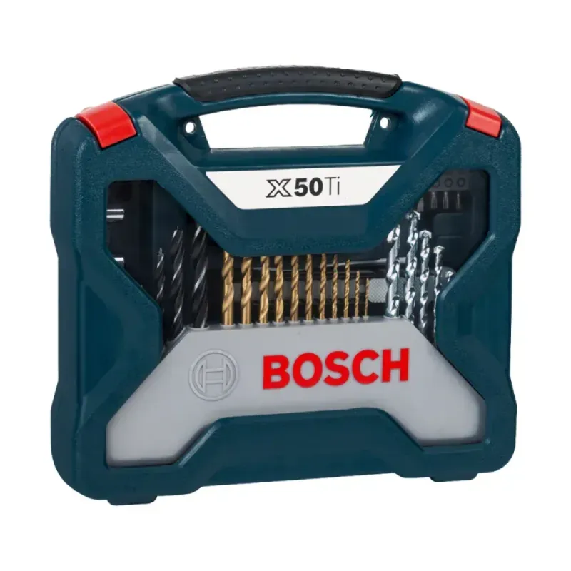 Kit-Brocas-e-Pontas-em-Titanio-com-Maleta-X-Line-50-Pecas-Bosch