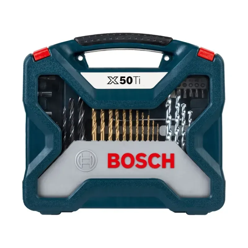 Kit-Brocas-e-Pontas-em-Titanio-com-Maleta-X-Line-50-Pecas-Bosch