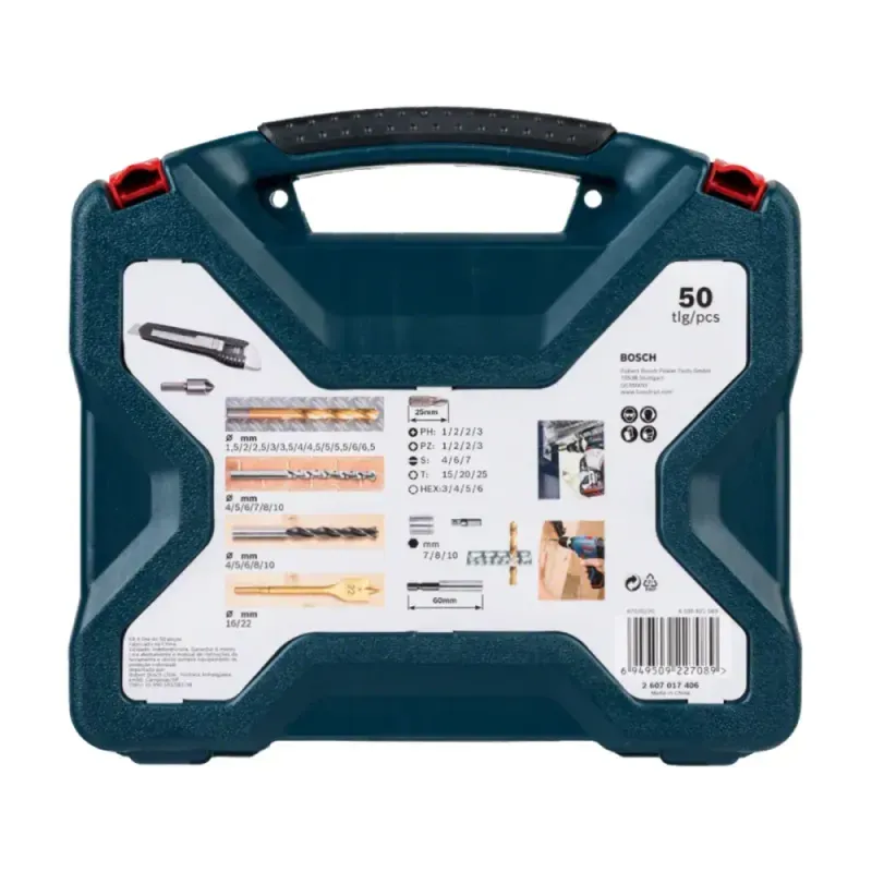 Kit-Brocas-e-Pontas-em-Titanio-com-Maleta-X-Line-50-Pecas-Bosch