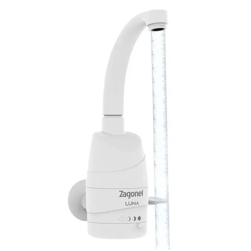 Torneira-para-Parede-Luna-de-4T-Branca-5500W-127V-Zagonel