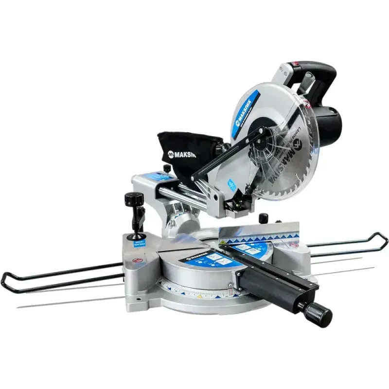 Serra-Meia-Esquadria-Telescopica-Mono-10”-2000W-110V-Maksiwa