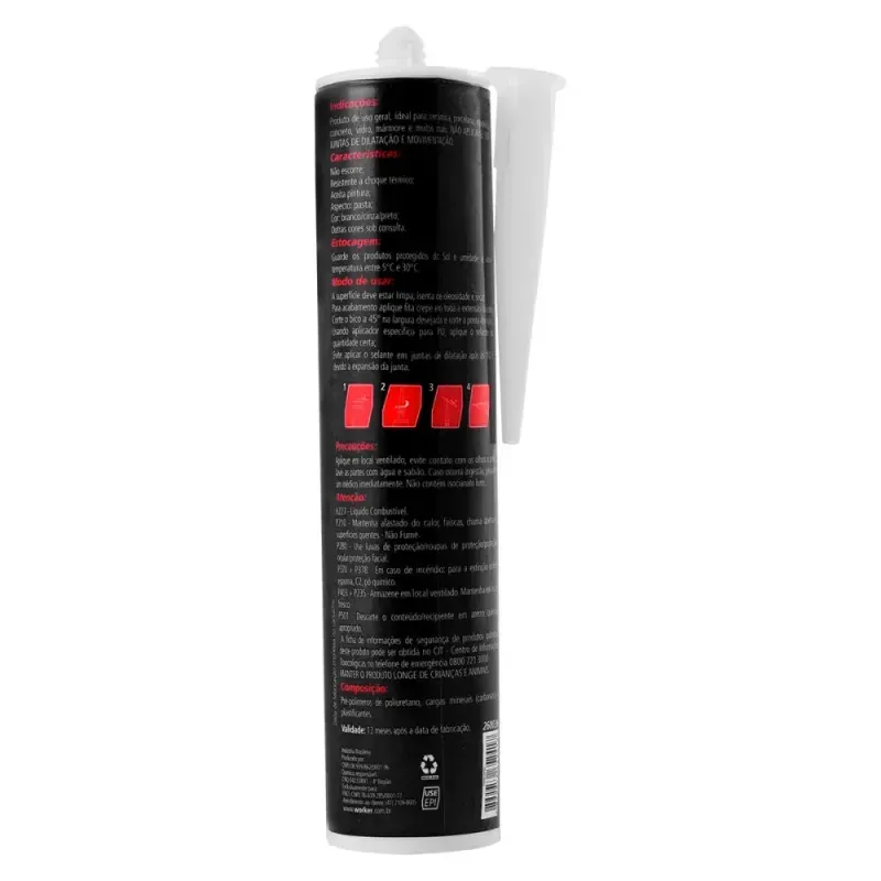 Adesivo-Poliuretano-Uso-Geral-Branca 400g-Worker