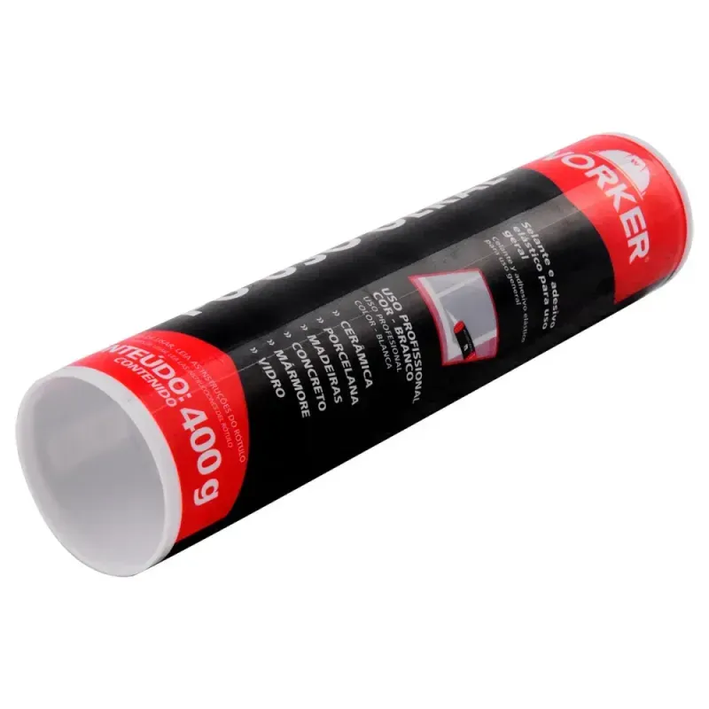 Adesivo-Poliuretano-Uso-Geral-Branca 400g-Worker