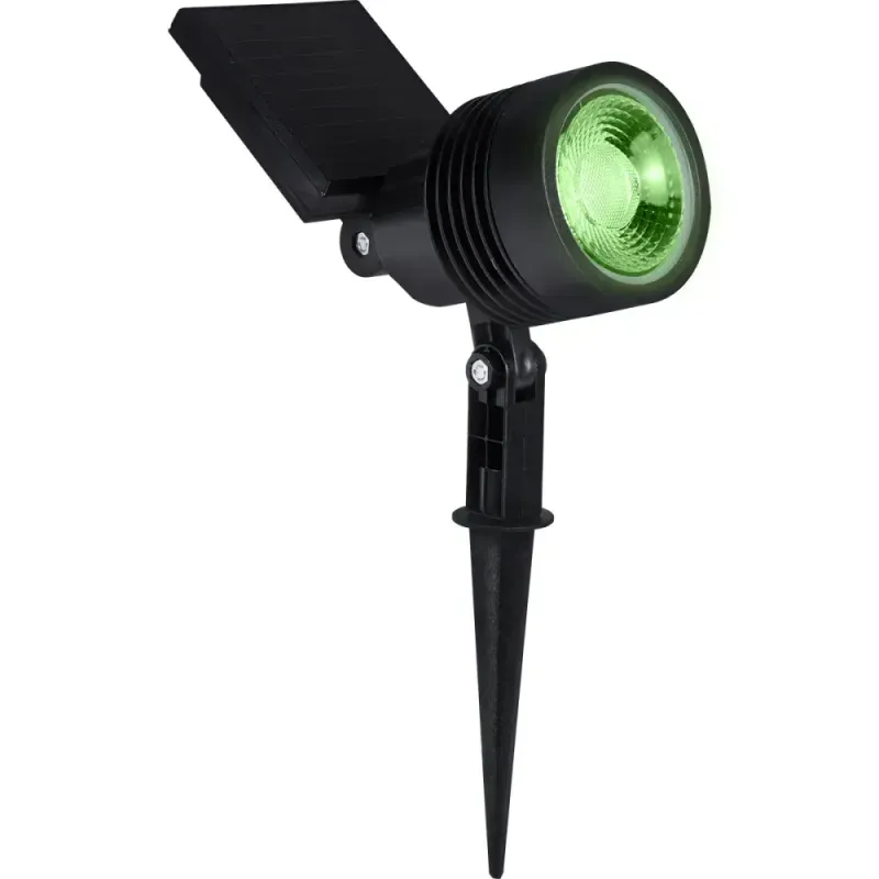 Espeto-Solar-de-LED-com-Painel-Articulado Verde-20-lumens-Liege