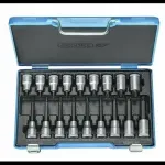 Jogo de Chaves Soquetes Gtx 1/2" com 9 Peças Gedore