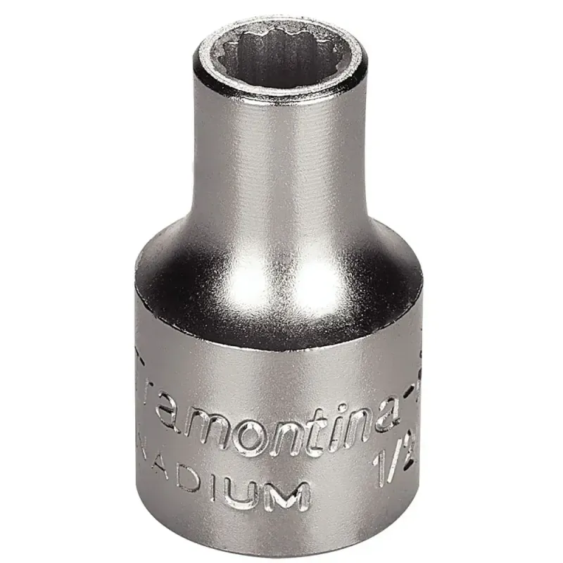 Soquete Estriado com Encaixe 1/2” 7/16” Tramontina