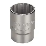 Soquete Estriado Longo com Encaixe 1/2" 23mm Tramontina