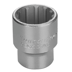 Soquete Techdrive com Encaixe de 1/2 X 2mm Tramontina