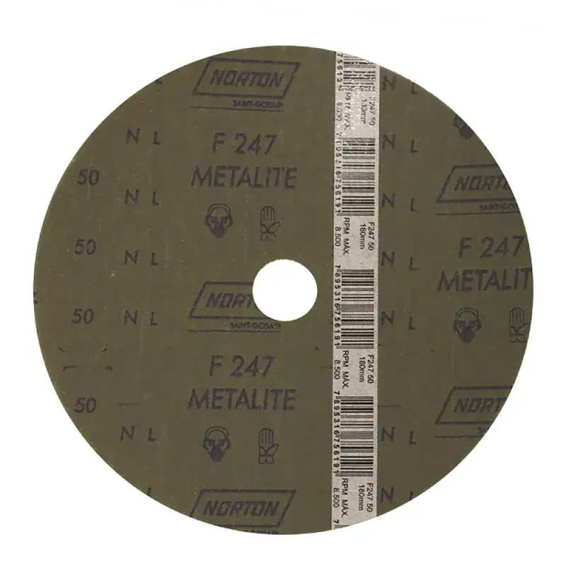 Disco-Lixa-Fibra-F247-180x22mm-Grao-50-Norton