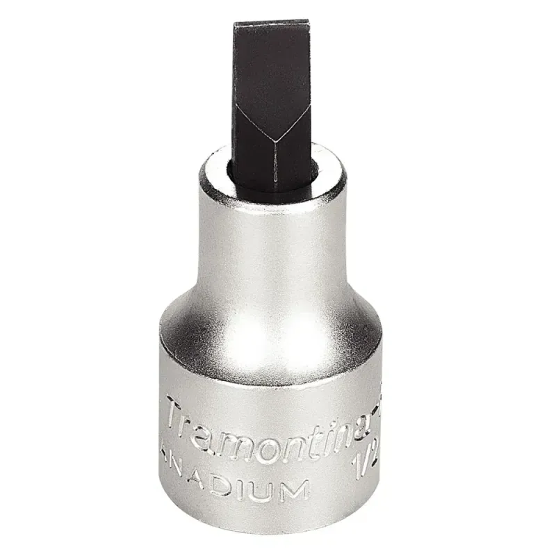 Soquete Fenda em Aço Cromo Vanádio 1/2" x 8mm Tramontina