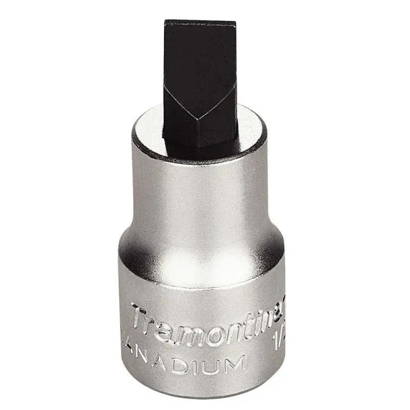 Soquete Fenda em Aço Cromo Vanádio 1/2" x 10mm Tramontina
