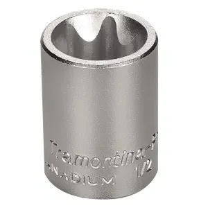 Soquete Trafix Fêmea em Aço 28,5mm 1/2" Tramontina
