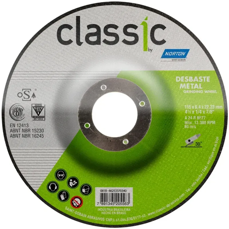 Disco-de-Desbaste-Classic-BDA600-115x64x2223mm-Norton