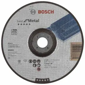 Disco de Desbaste Metal Centro Deprimido 180mm 7mm Bosch