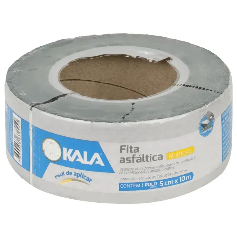 Manta-Asfaltica-Autoadesiva-Aluminio-Flexivel-5cm-x-10m-Kala