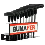 Jogo-de-Chaves-Torx-T-em-Cromo-Vanadio-10-Pecas-Bumafer