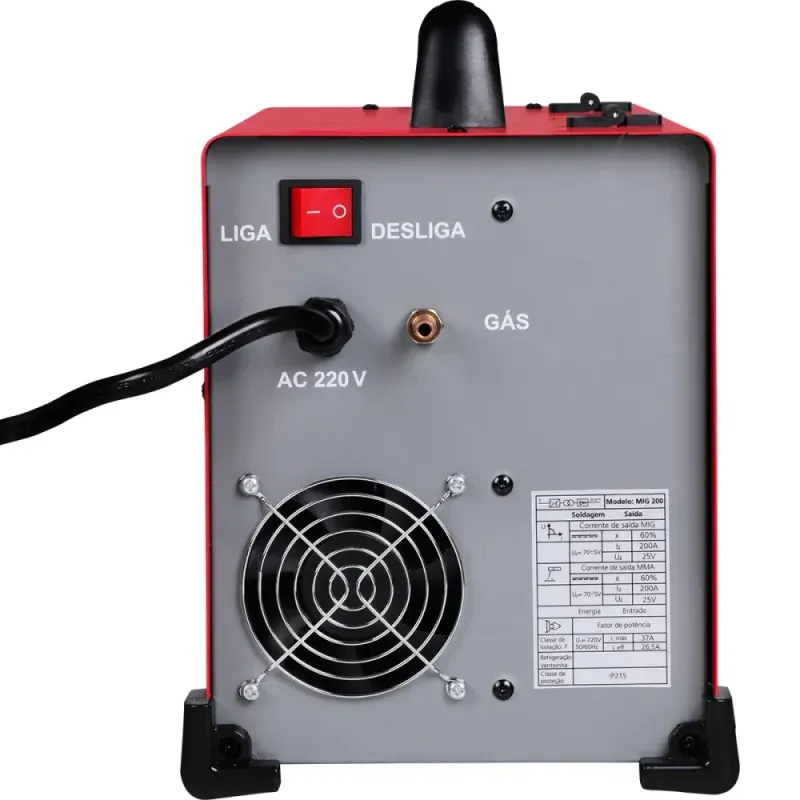 Inversora-para-Solda-MIG200-32A-50-60Hz-Ac-220V-Worker