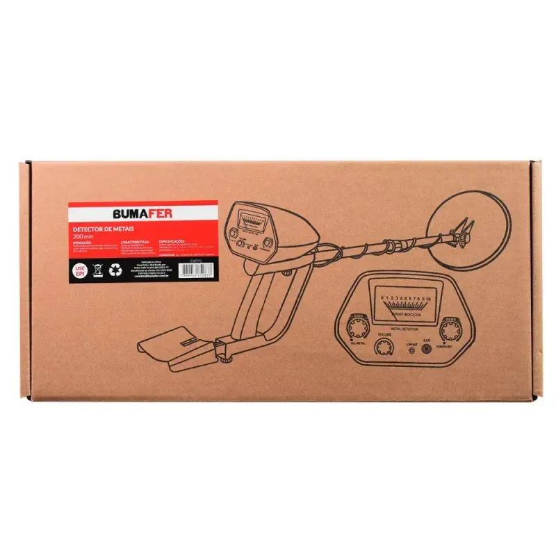 Detector-de-Metais-com-Bobina-Impermeavel-200mm-Bumafer