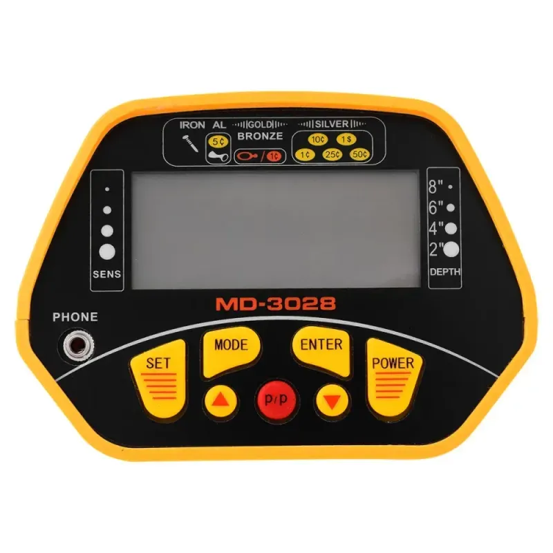 Detector-de-Metais-com-Haste-Ajustavel-180mm-Bumafer