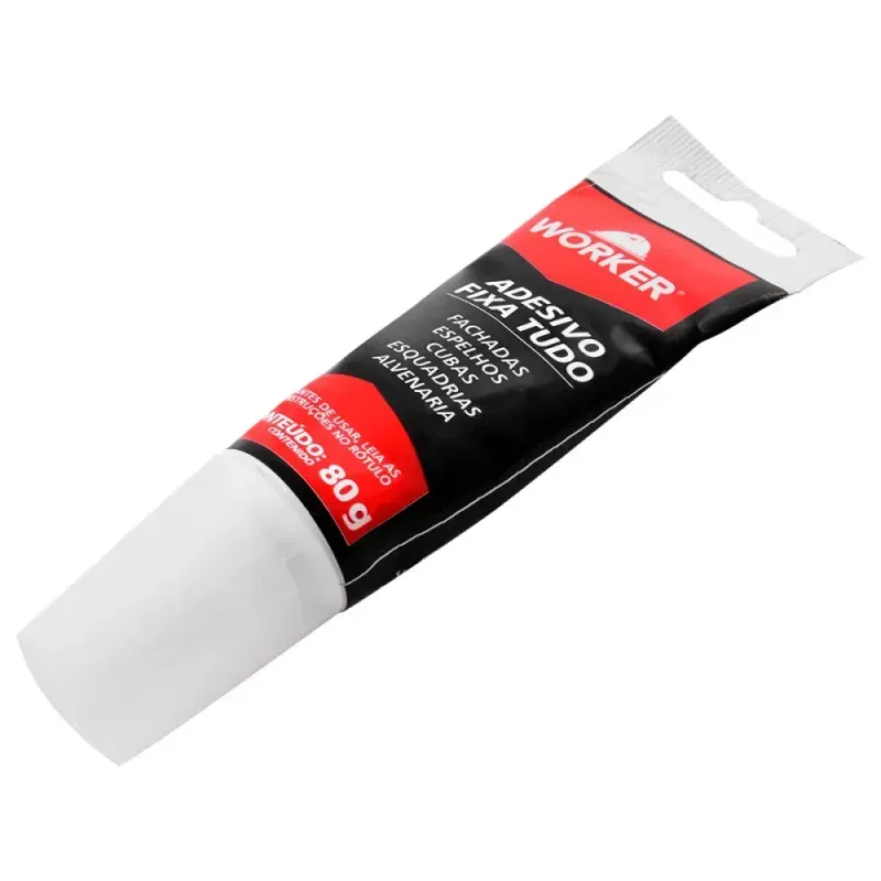 Adesivo Fixa-Tudo-Poliuretano-Branca-80g-Worker
