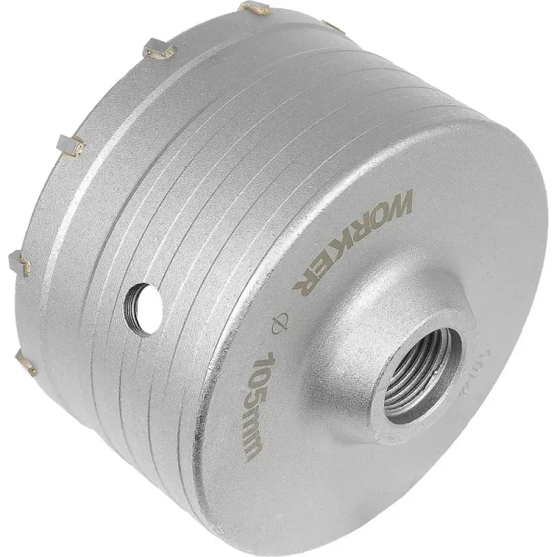 Serra-Copo-com Ponta-de-Metal-Duro-105mm-Worker
