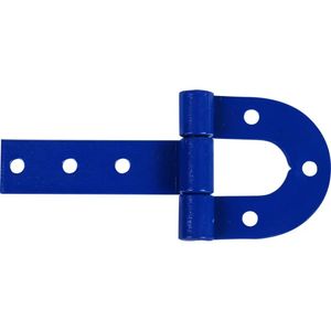 Dobradiça de Porteira Modelo C08 na Cor Azul da Kala