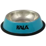 Tigela-para-Pets-em-Aco-Inox-Azul-15cm-Kala