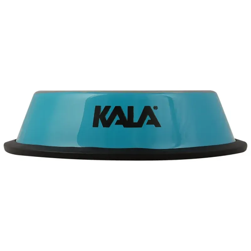 Tigela-para-Pets-em-Aco-Inox-Azul-22cm-Kala