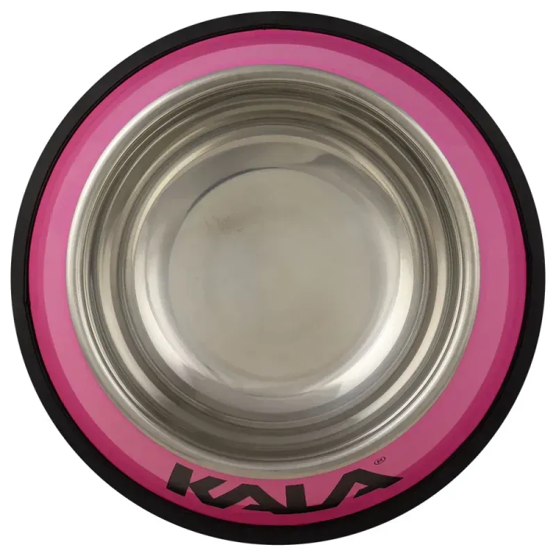 Tigela-para-Pets-em-Aco-Inox-Rosa-22cm-Kala