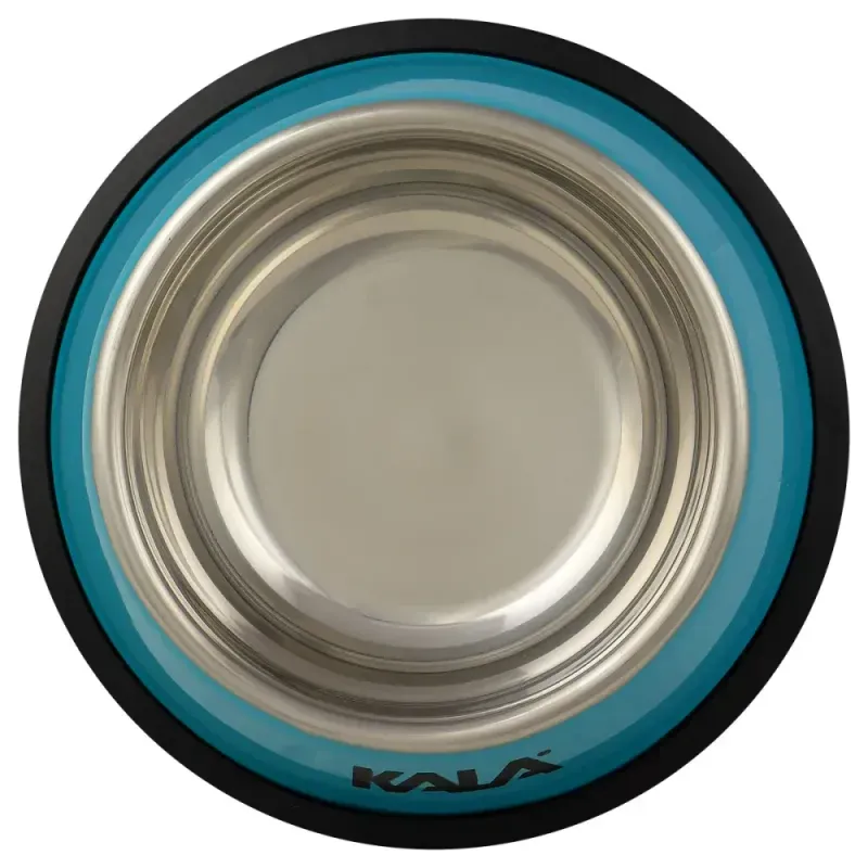Tigela-para-Pets-em-Aco-Inox-Azul-30cm-Kala
