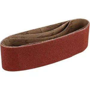 Lixa Cinta 75 x 610mm Grão 40 Costado de Lona 3 Peças Worker