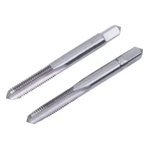 Macho Manual de Aço Rápido M12 x 1mm com 2 peças Worker