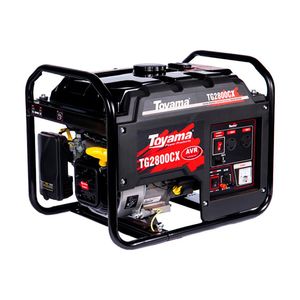 Gerador de Energia a Gasolina 196cc 2.5kVa Mono Toyama
