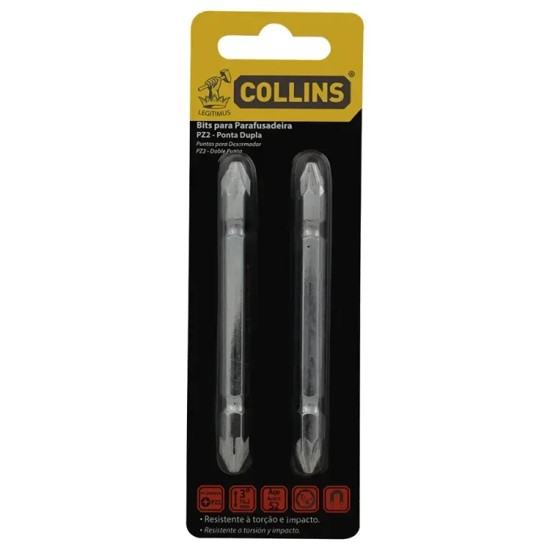 Bits-para-Parafusadeira-com-Ponta-Dupla-3”7620mm-Collins