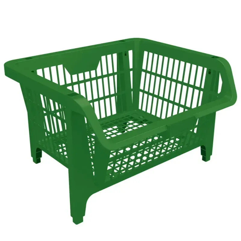 Cesto-Expositor-Empilhavel-em-Plastico-Verde-40Kg-Kala