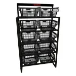 Estante-Expositor-Metalica-10-Gavetas-Preto-Worker