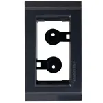 Placa-para-Movel-de-1-Posto Liz-Grafite-Tramontina