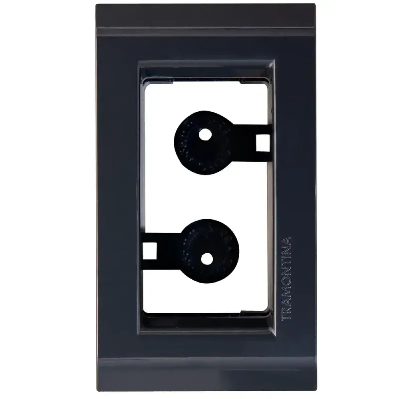 Placa-para-Movel-de-1-Posto Liz-Grafite-Tramontina