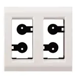 Placa-para-Movel-de-2 Posto Branco-Tramontina