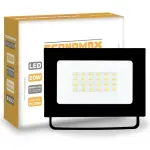 Refletor-de-LED-Preto-1200lm-20W-6500K-Biv-Economax