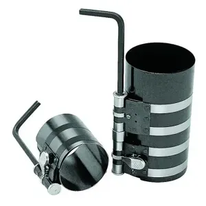 Cinta para Anéis de Pistão Aço Cromo Vanádio 90-175mm Gedore