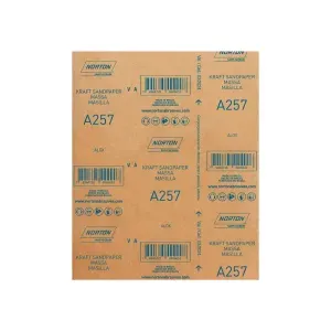 Folha de Lixa Massa A257 G36 225x275mm Norton