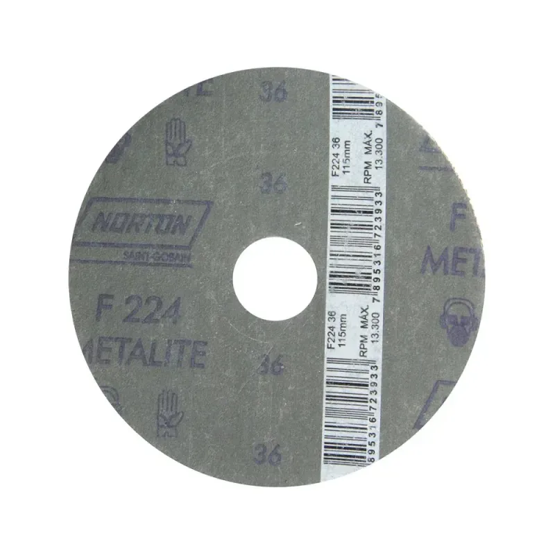 Disco-Lixa-Fibra-F224-115x22mm-Grao-36-Norton