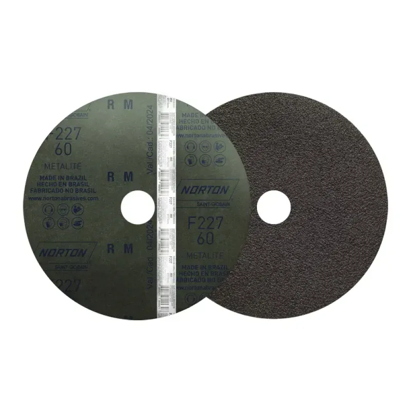 Disco-Lixa-Fibra-F227-115x22mm-Grao-60-Norton
