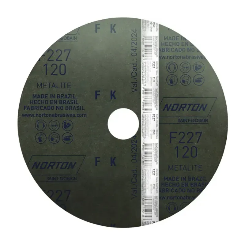 Disco-Lixa-Fibra-F227-115x22mm-Grao-120-Norton